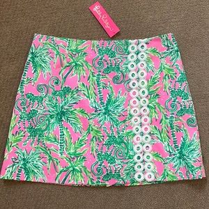 Lilly Pulitzer - Hanging Around Prosecco Pink Skort🐒 🌴 🌺